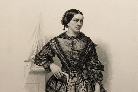 Historisches Porträt von Clara Schumann