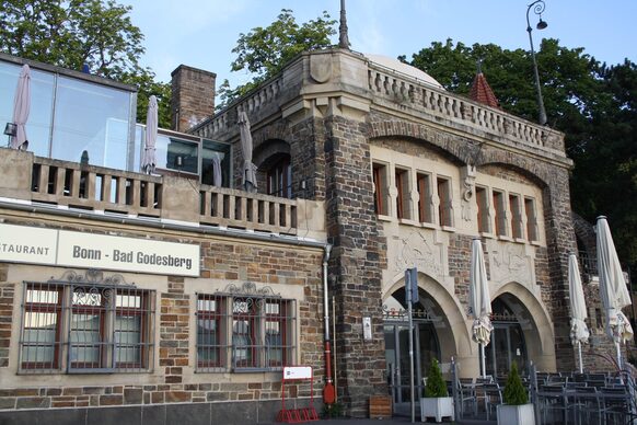 Außenaufnahme der Bastei in Bad Godesberg