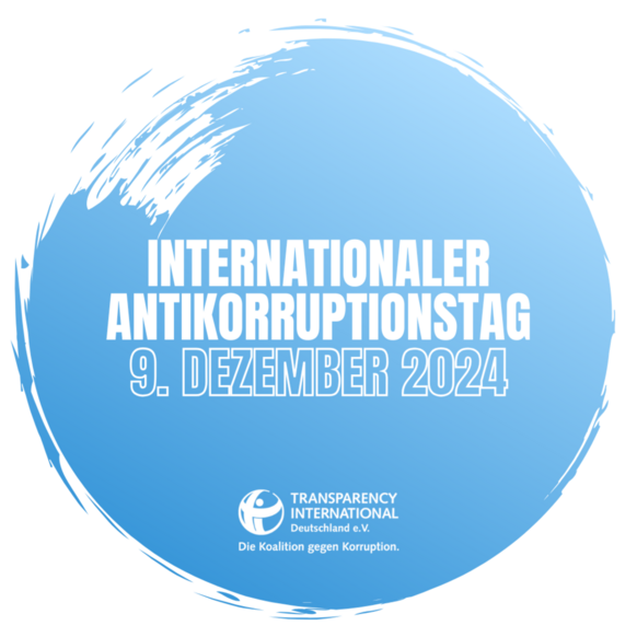 Logo des Internationalen Antikorruptionstages