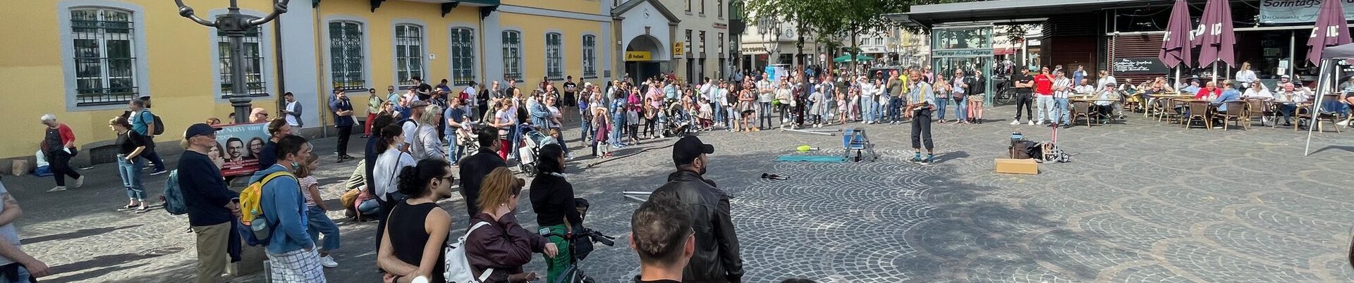 Veranstaltung auf dem Münsterplatz