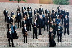 Foto des belgischen Vokalensemble Vox Luminis