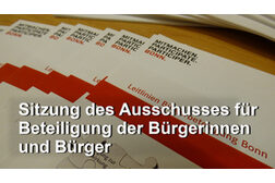 Sitzung des Ausschusses für Beteiligung der Bürger*innen