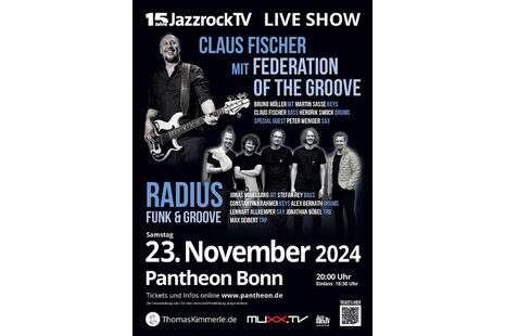 Plakat 15 Jahre Jazzrock TV