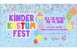 Das Kessenicher Kinderkostümfest verspricht Spaß, Spiele und Musik für die ganze Familie!